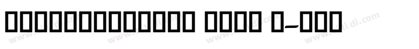 MinervaModern Bold B字体转换